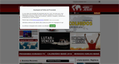 Desktop Screenshot of igrejamana.com